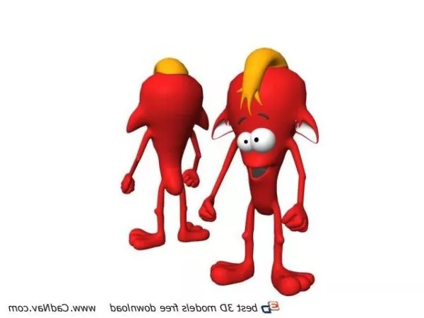 Boonk Monster Character 3d model
