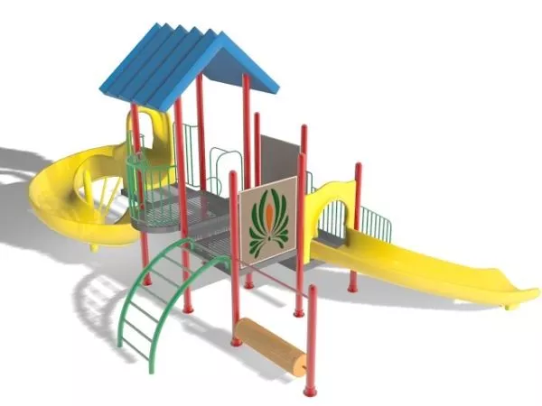 House Playground For Kid 3d model