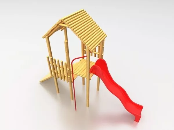 Outdoor Canopy Swing 3d model