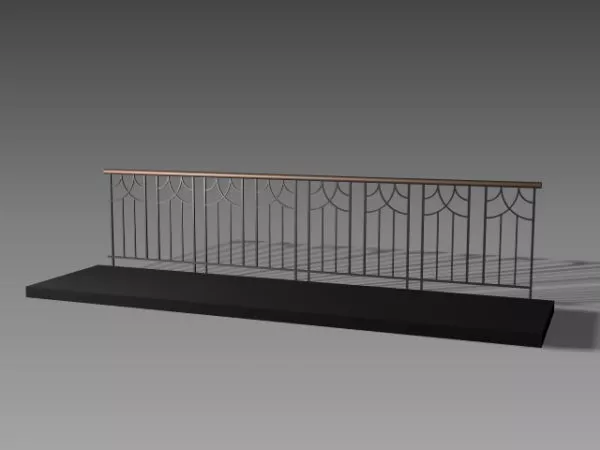 Home Balcony Railing Design 3d model Home Balcony Railing Design 3d model