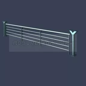 Balcony Railings Design 3d model