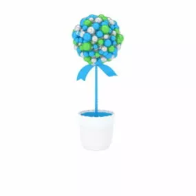 Ball Christmas Tree Decoration 3d model