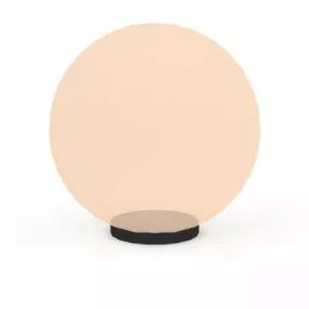Ball Shade Ceiling Lamp 3d model