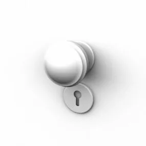 Ball Knob Handle Home Door 3d model