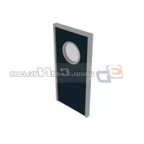 Balneary Door Design 3d model
