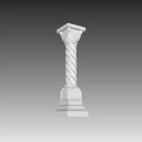 Home Baluster Shaft 3d model