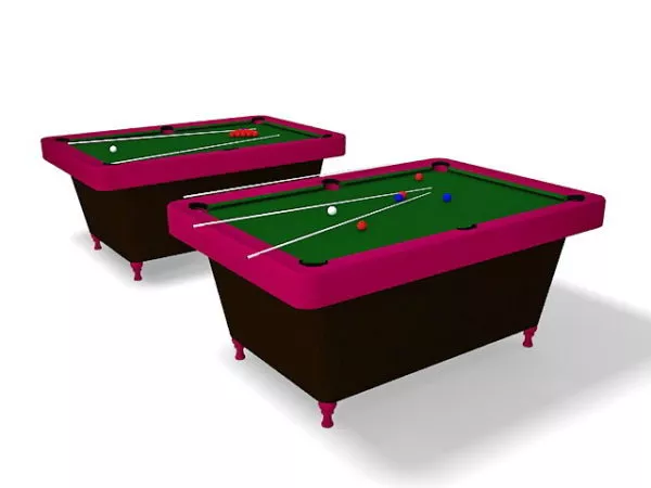 Sport Billiards Table 3d model Sport Billiards Table 3d model