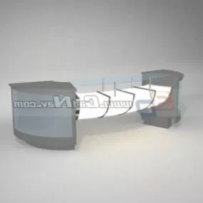 Bar Counter Furniture 3d model