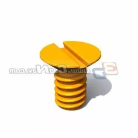 Furniture Bar Screw Table 3d model