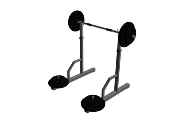 Flat Weight Bench, Sport Equipment 3d model