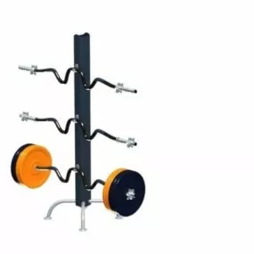Gym Equipment Barbell Rack Stand 3d model