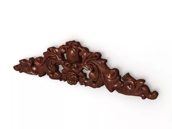 Baroque Classic Ornament Design 3d model Baroque Classic Ornament Design 3d model