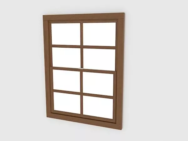 Home Basement Hopper Windows 3d model Home Basement Hopper Windows 3d model