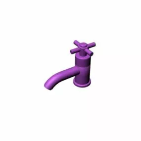 Bathroom Basin Water Faucet 3d model
