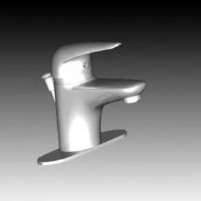Bathroom Basin Water Tap 3d model