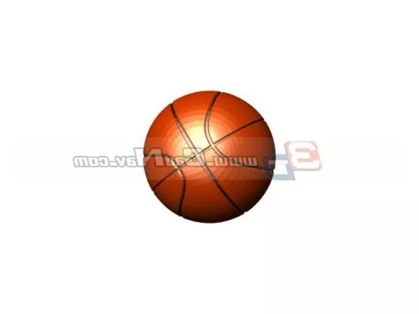 Lowpoly Basketball 3d model Lowpoly Basketball 3d model
