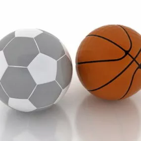 Basketball Soccer Ball 3d model