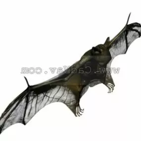 Wild Bat Animal 3d model
