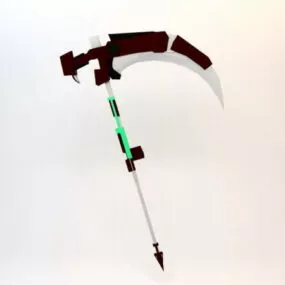 Battle Scythe Weapon 3d model