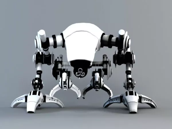 Character Battle Walker 3d model Character Battle Walker 3d model