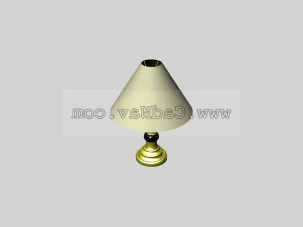 Bed Lamp Design Metal Base 3d model Bed Lamp Design Metal Base 3d model