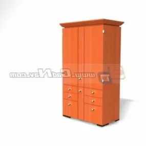 Home Furniture Bedroom Wardrobes 3d model