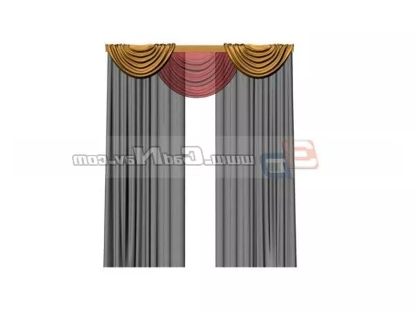 Table Textile Cover 3d model