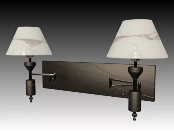 Hotel Bedroom Wall Lamp 3d model Hotel Bedroom Wall Lamp 3d model