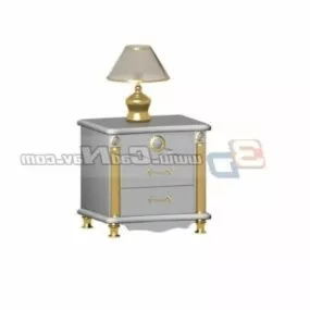 Hotel Classic Bedside Cabinet 3d model