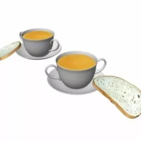 Beef Consomme Food 3d model