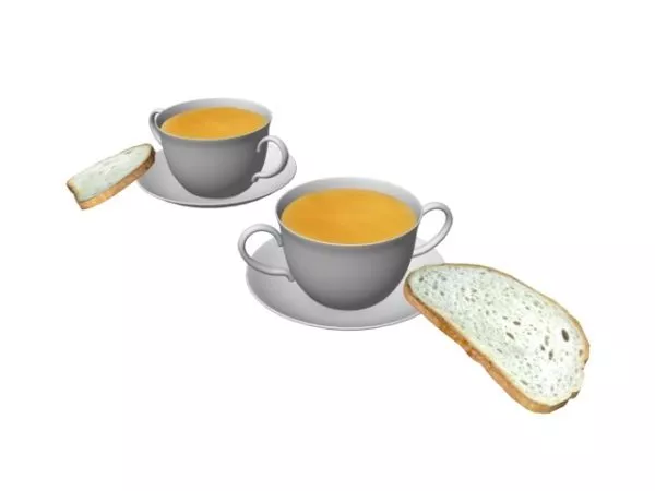 Beef Consomme Food 3d model Beef Consomme Food 3d model