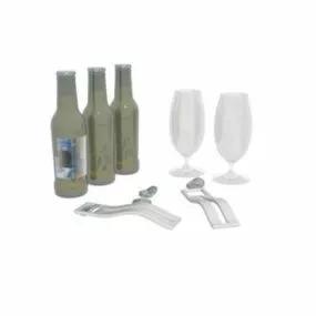 Beer Glasses Set 3d model
