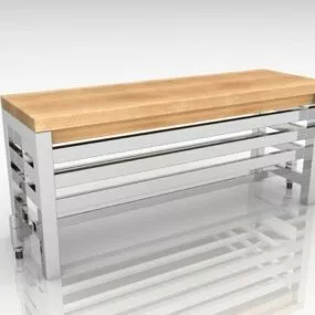 Bench Radiator 3d model