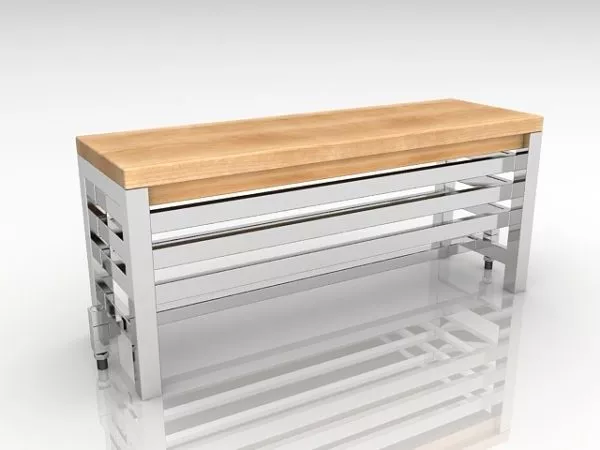 Bench Radiator 3d model Bench Radiator 3d model