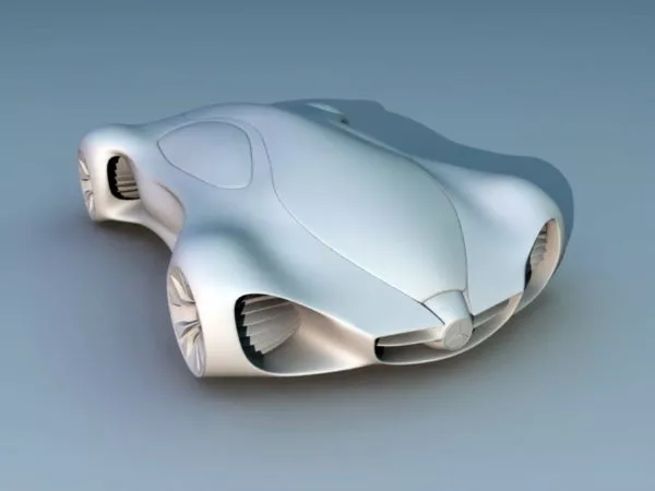 Mercedes Benz Concept Car 3d model Mercedes Benz Concept Car 3d model