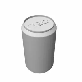 Beverage Soda Can 3d model