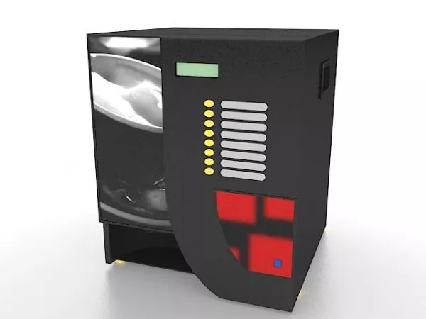 Beverage Vending Equipment 3d model Beverage Vending Equipment 3d model