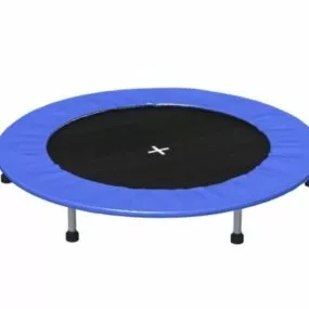 Outdoor Round Trampoline 3d model