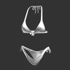 Bikini Swimwear Women Fashion 3d model