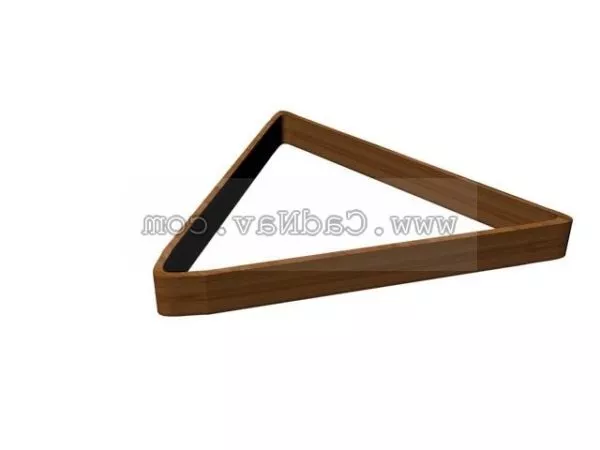 Round Edge Pool 3d model