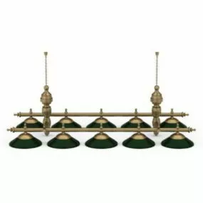 Sport Billiards Lights 3d model