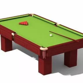 Sport Billiards Table Equipment 3d model