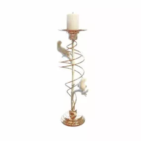 Home Branch Pillar Candle Holder 3d model