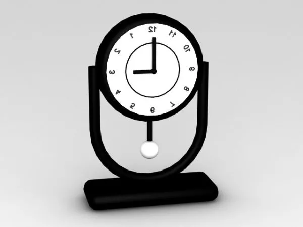 Kid Alarm Clock 3d model