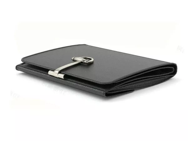 Black Leather Bifold Wallet 3d model Black Leather Bifold Wallet 3d model