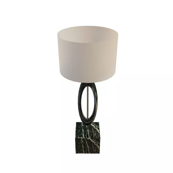 Black Marble Hotel Table Lamp 3d model Black Marble Hotel Table Lamp 3d model