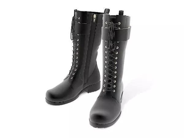 Black Boots 3d model