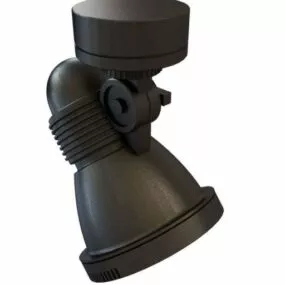 Black Ceiling Spot Light 3d model