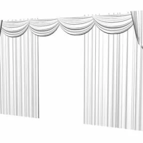 Home Blackout Drapes Curtains 3d model