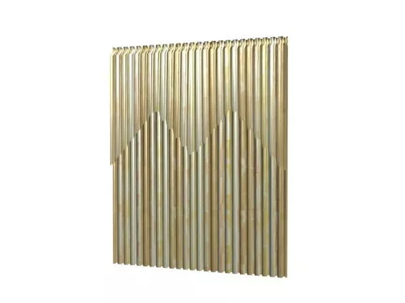 Blackout Drapes Home Curtain 3d model Blackout Drapes Home Curtain 3d model